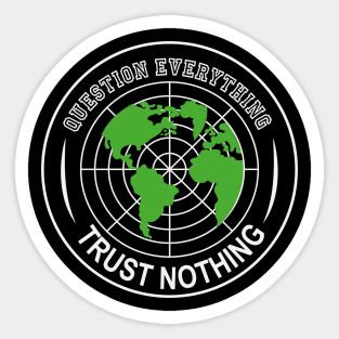 Question everything Sticker